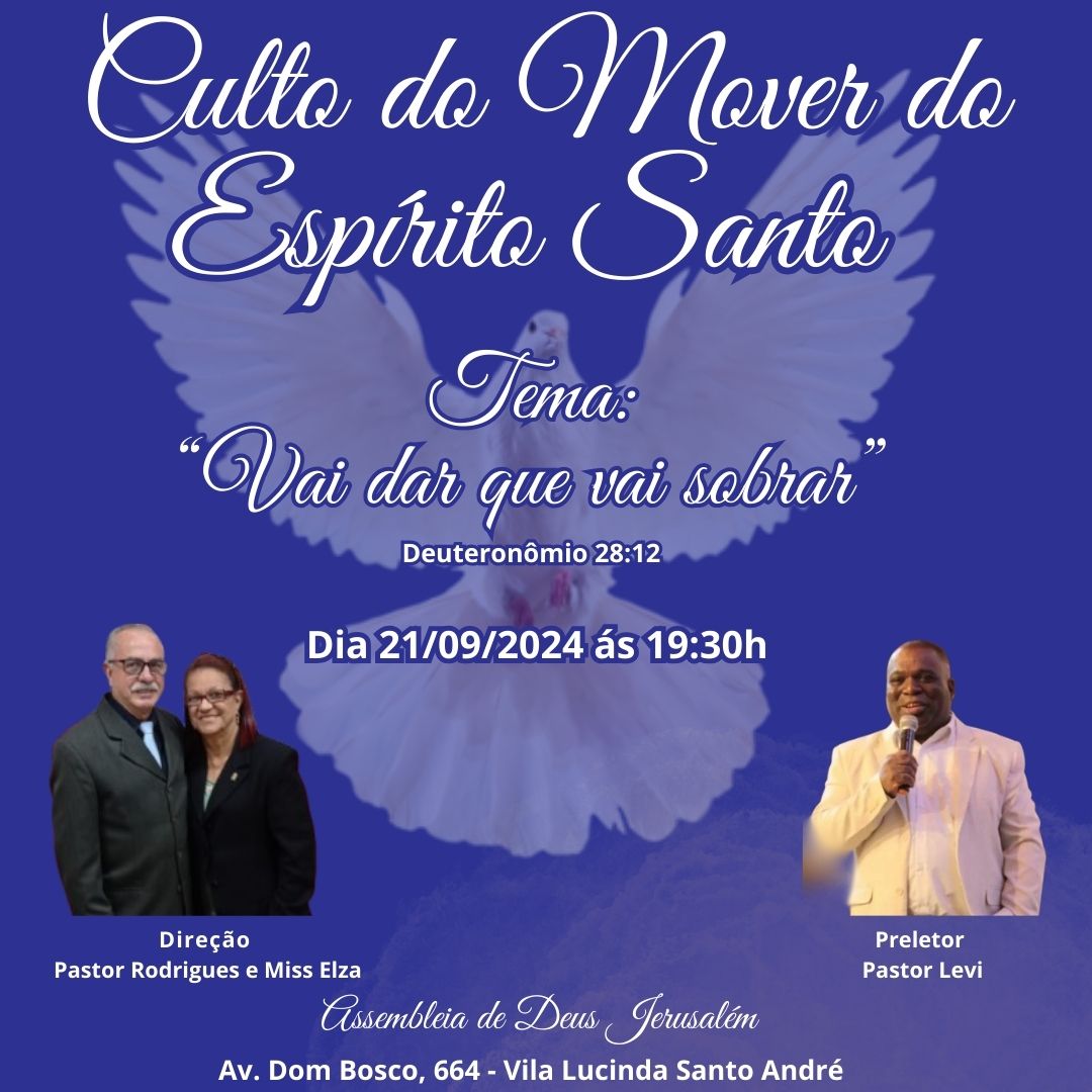 Culto do Mover do Espírito Santo